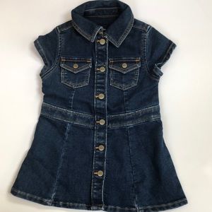 GAP toddler denim dress EUC size 12-18 months